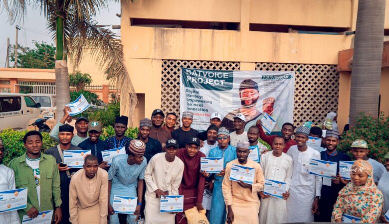 Empowering the Future: Project BATVOICE Launches in Kano with Digital Literacy Training and Support from SYBERHOST Nigeria